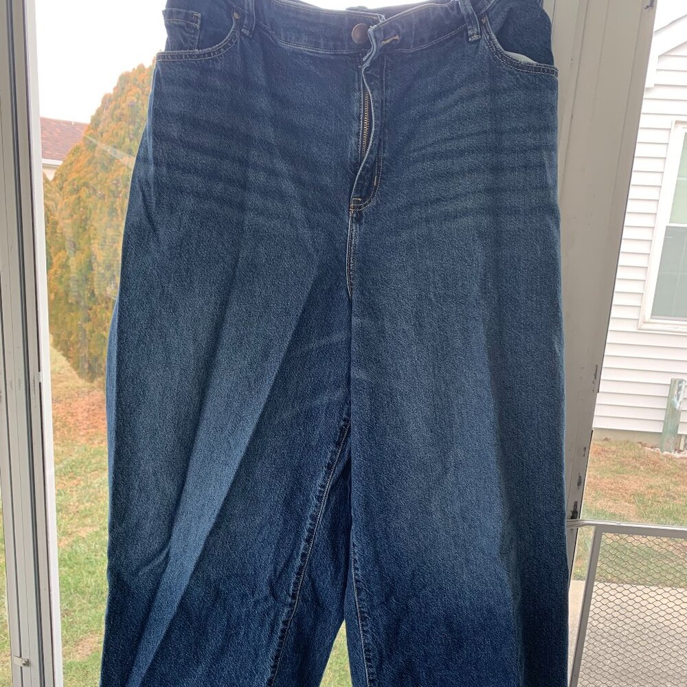 Lane Bryant Wide Leg Jeans (size 26)